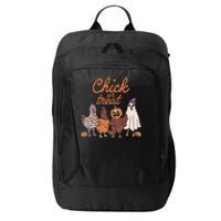 Halloween Chick Or Treat Halloween Chicken City Backpack