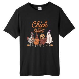 Halloween Chick Or Treat Halloween Chicken Tall Fusion ChromaSoft Performance T-Shirt