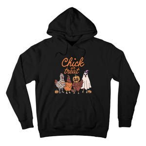 Halloween Chick Or Treat Halloween Chicken Tall Hoodie