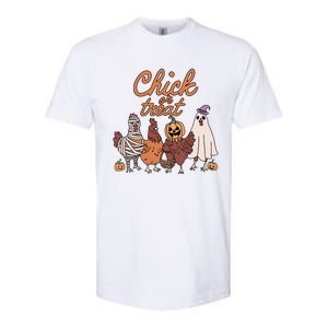 Halloween Chick Or Treat Halloween Chicken Softstyle CVC T-Shirt