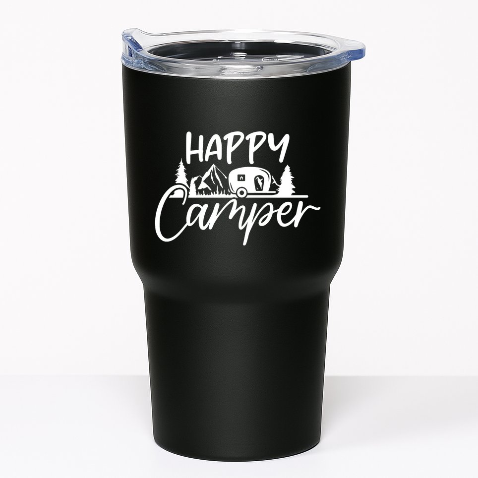 Happy Camper Outdoors Nature Tumbler
