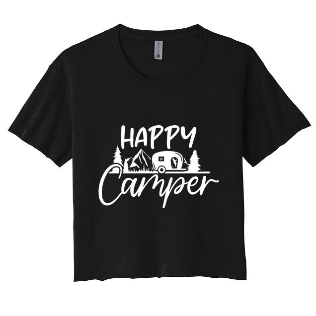 Happy Camper Outdoors Nature Crop Top