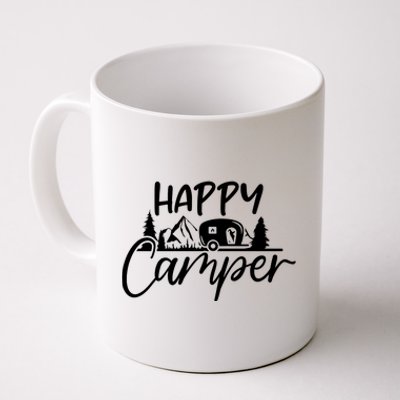 Happy Camper Outdoors Nature Coffee Mug