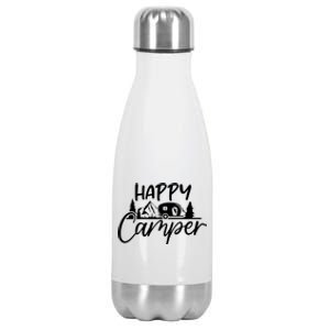 Happy Camper Outdoors Nature Stainless Steel Insulated Water Bottle