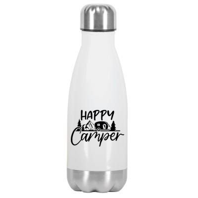 Happy Camper Outdoors Nature Stainless Steel Insulated Water Bottle