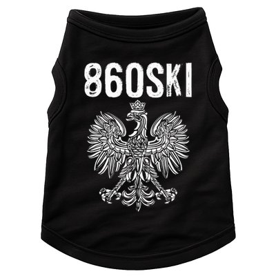 Hartford Connecticut Polish Eagle Flag Pride 860 Area Code Doggie Tank