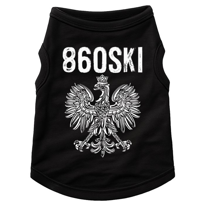 Hartford Connecticut Polish Eagle Flag Pride 860 Area Code Doggie Tank