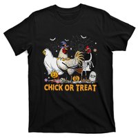 Halloween Chicken Pumpkin Chick Or Treat Spooky Season T-Shirt