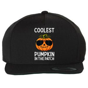 Halloween Coolest Pumpkin In The Patch Wool Snapback Cap