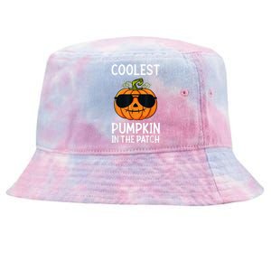 Halloween Coolest Pumpkin In The Patch Tie-Dyed Bucket Hat