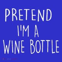 Halloween Costume Pretend I'm A Wine Bottle Simple Easy 16 in Basic Backpack