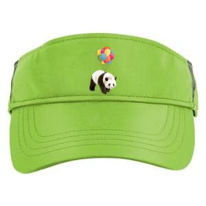 Happy Celebration Panda Balloon Adult Drive Performance Visor