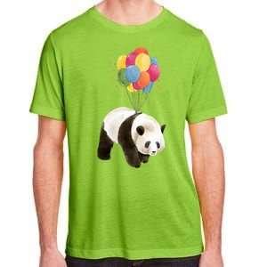 Happy Celebration Panda Balloon Adult ChromaSoft Performance T-Shirt