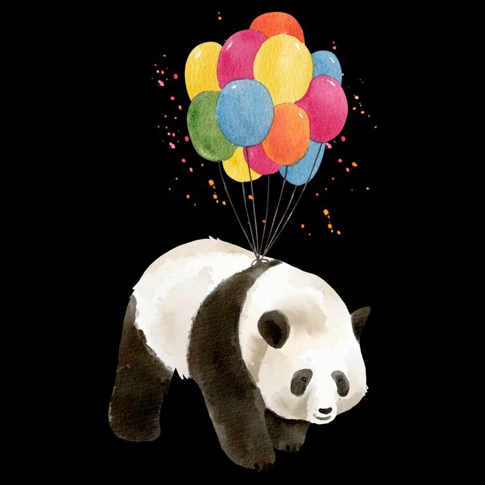 Happy Celebration Panda Balloon City Backpack