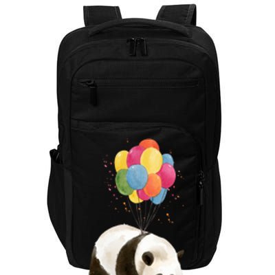 Happy Celebration Panda Balloon Impact Tech Backpack