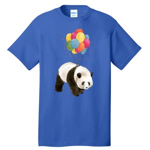 Happy Celebration Panda Balloon Tall T-Shirt