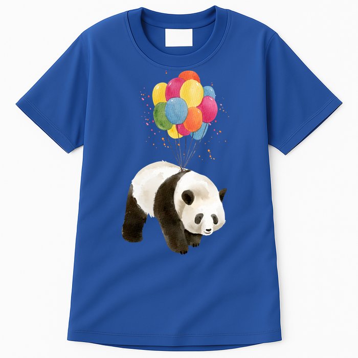 Happy Celebration Panda Balloon Tall T-Shirt