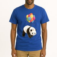 Happy Celebration Panda Balloon Tall T-Shirt