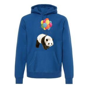 Happy Celebration Panda Balloon Premium Hoodie