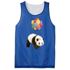 Happy Celebration Panda Balloon Mesh Reversible Basketball Jersey Tank