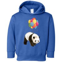 Happy Celebration Panda Balloon Toddler Hoodie