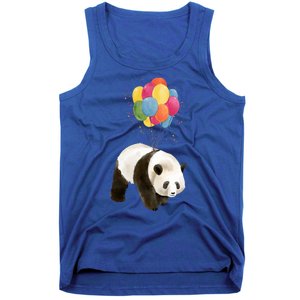 Happy Celebration Panda Balloon Tank Top