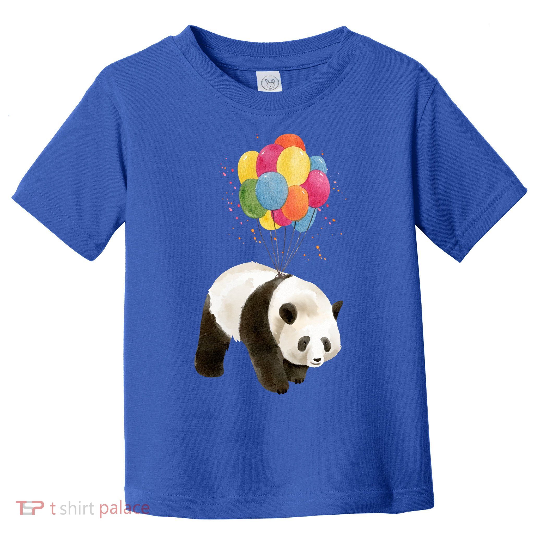 Happy Celebration Panda Balloon Toddler T-Shirt