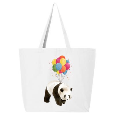 Happy Celebration Panda Balloon 25L Jumbo Tote