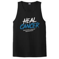 Heal Cancer Prostate Cancer Awareness Month Ribbon PosiCharge Competitor Tank