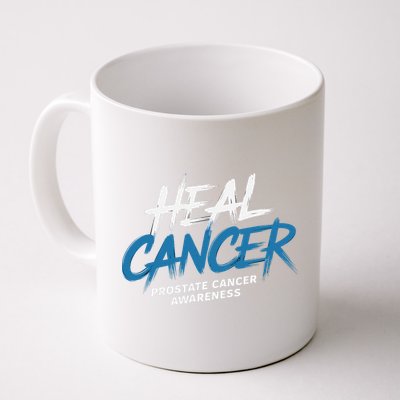 Heal Cancer Prostate Cancer Awareness Month Ribbon Coffee Mug