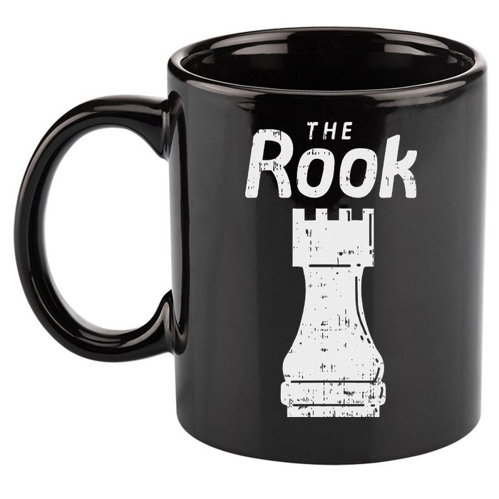 Halloween Chess Piece The Rook Matching Costume 11oz C Handle Ceramic Mug