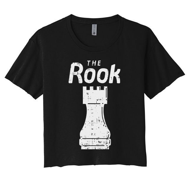 Halloween Chess Piece The Rook Matching Costume Crop Top