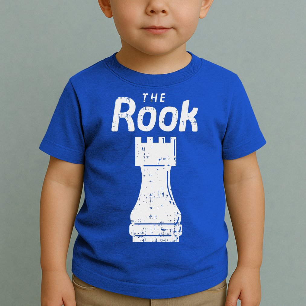 Halloween Chess Piece The Rook Matching Costume Toddler T-Shirt