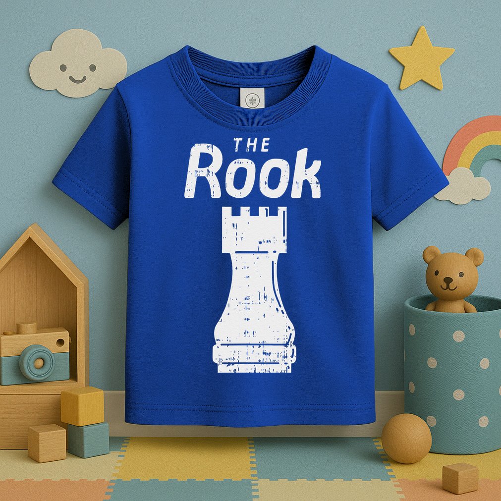 Halloween Chess Piece The Rook Matching Costume Toddler T-Shirt