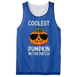 Halloween Coolest Pumpkin In The Patch Mesh Reversible Basketball Jersey Tank