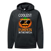 Halloween Coolest Pumpkin In The Patch Performance Fleece Hoodie