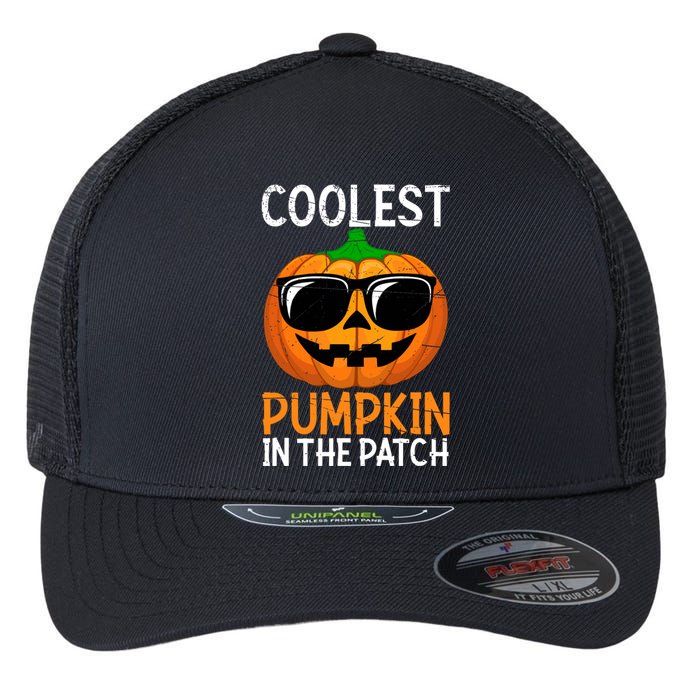 Halloween Coolest Pumpkin In The Patch Flexfit Unipanel Trucker Cap