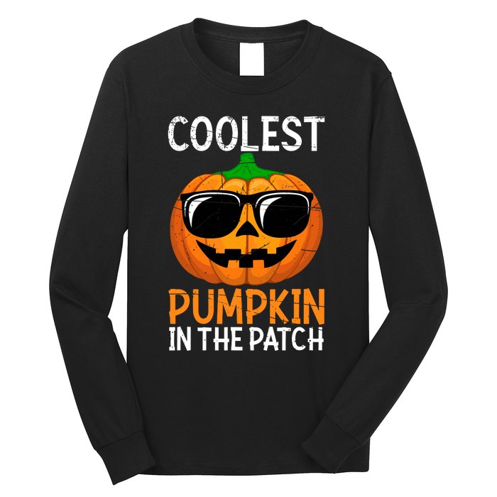 Halloween Coolest Pumpkin In The Patch Long Sleeve Shirt