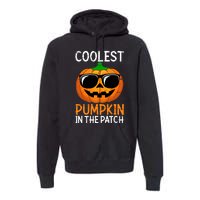 Halloween Coolest Pumpkin In The Patch Premium Hoodie