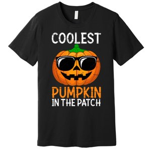 Halloween Coolest Pumpkin In The Patch Premium T-Shirt