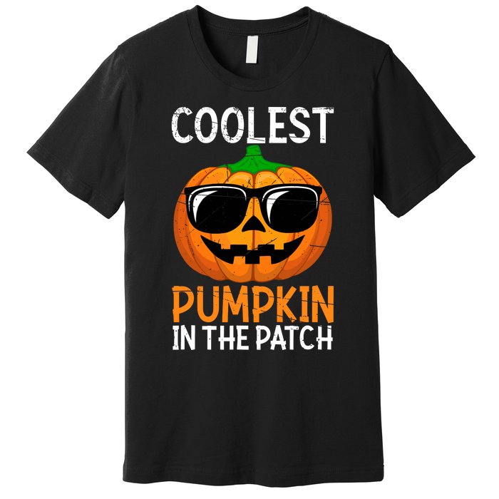 Halloween Coolest Pumpkin In The Patch Premium T-Shirt