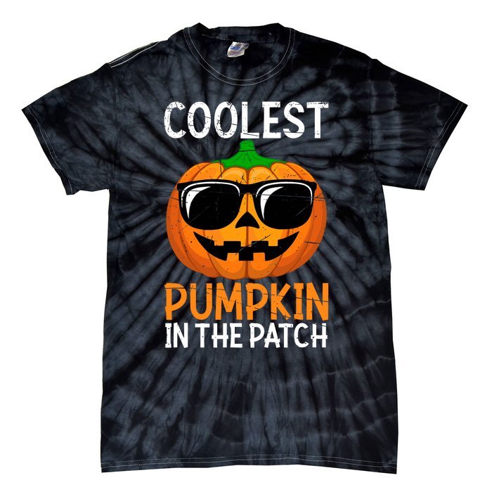 Halloween Coolest Pumpkin In The Patch Tie-Dye T-Shirt