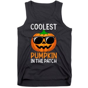 Halloween Coolest Pumpkin In The Patch Tank Top