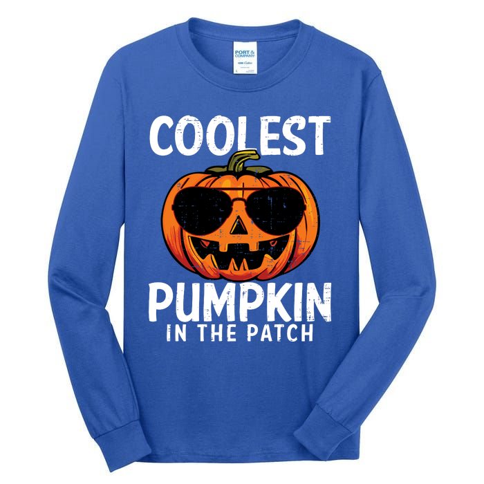 Halloween Coolest Pumpkin In The Patch Tall Long Sleeve T-Shirt