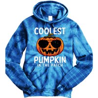 Halloween Coolest Pumpkin In The Patch Tie Dye Hoodie