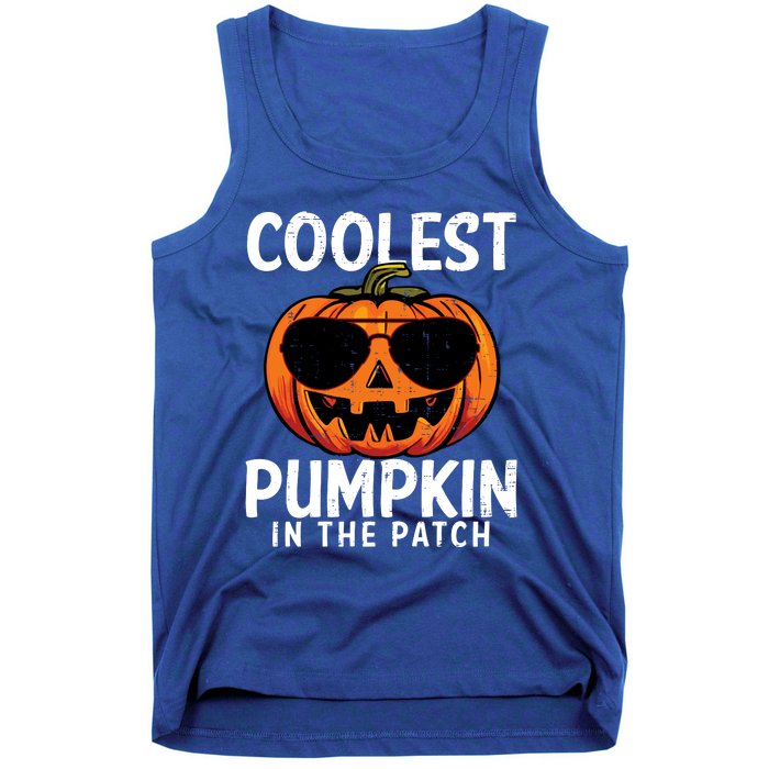 Halloween Coolest Pumpkin In The Patch Tank Top