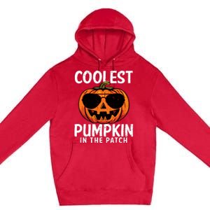 Halloween Coolest Pumpkin In The Patch Premium Pullover Hoodie