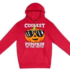 Halloween Coolest Pumpkin In The Patch Premium Pullover Hoodie