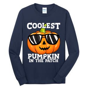 Halloween Coolest Pumpkin In The Patch Tall Long Sleeve T-Shirt