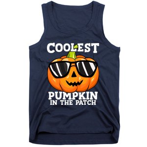 Halloween Coolest Pumpkin In The Patch Tank Top